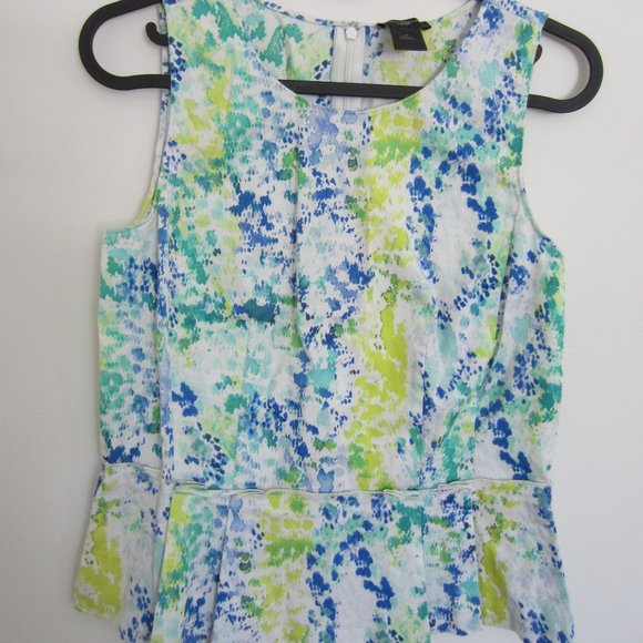 Chemise Femme Ann Taylor Factory à Pois - Taille L (petite) - Ivoire - Neuf Avec étiquettes